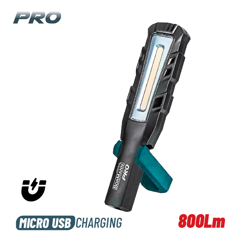 BORMANN Pro BPR6055 Φακός Επαναφορτιζόμενος , 800Lm - Photo 1
