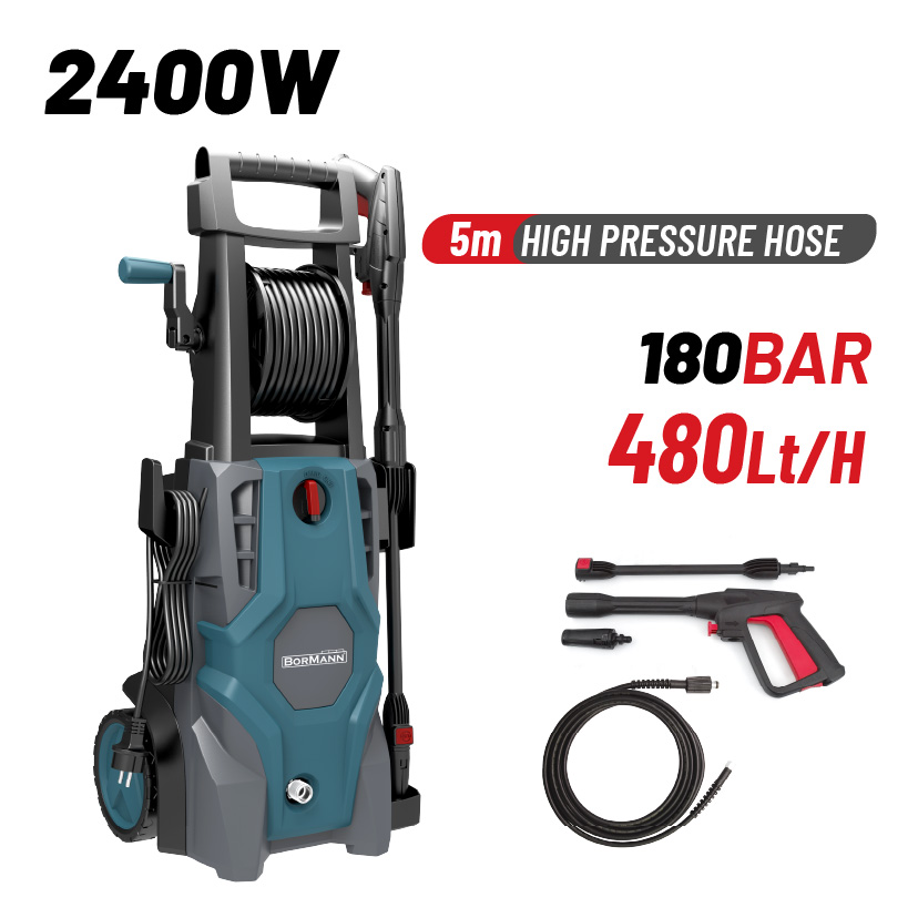 BORMANN BPW3220 Πλυστικό Υψηλής Πίεσης 2400W,180bar,480L/h - Photo 1