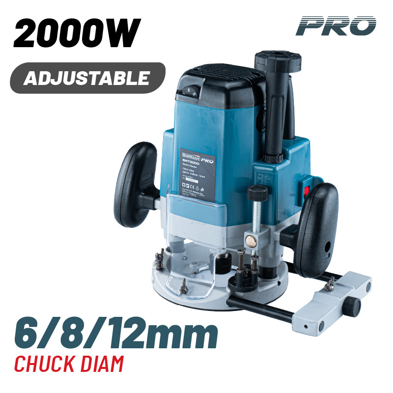 BORMANN Pro BRT2000 Ρούτερ 2000W - Photo 1