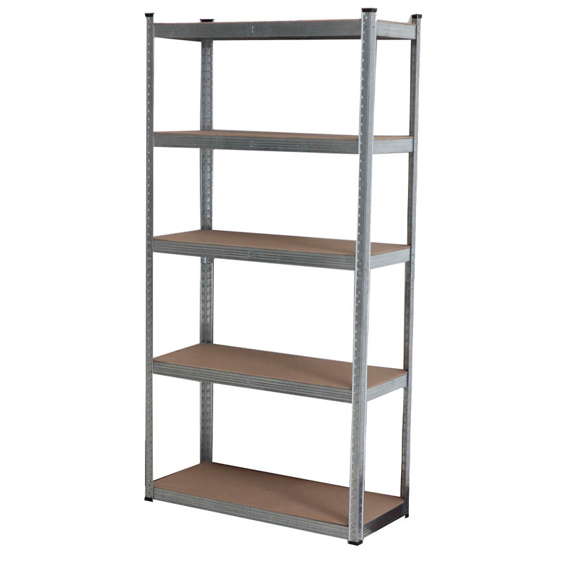 BORMANN Elite BSR3001 Ραφιέρα Γαλβανιζέ με 5 Ράφια MDF Μ90xΠ40xΥ180cm, 260Kg/Ράφι - Photo 1
