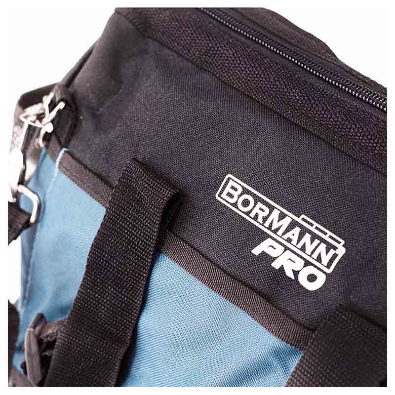 BORMANN Pro BTB3050 Τσάντα Εργαλείων, Μ41xΠ22xΥ32cm,με Λαστιχένιο Πάτο - Photo 2