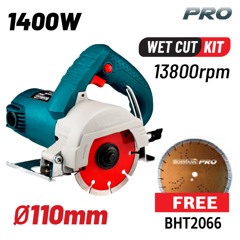 BORMANN Pro BTC5010 Κόφτης Πλακιδίων Ηλεκτρικός 1400W, Φ110mm - Photo 1