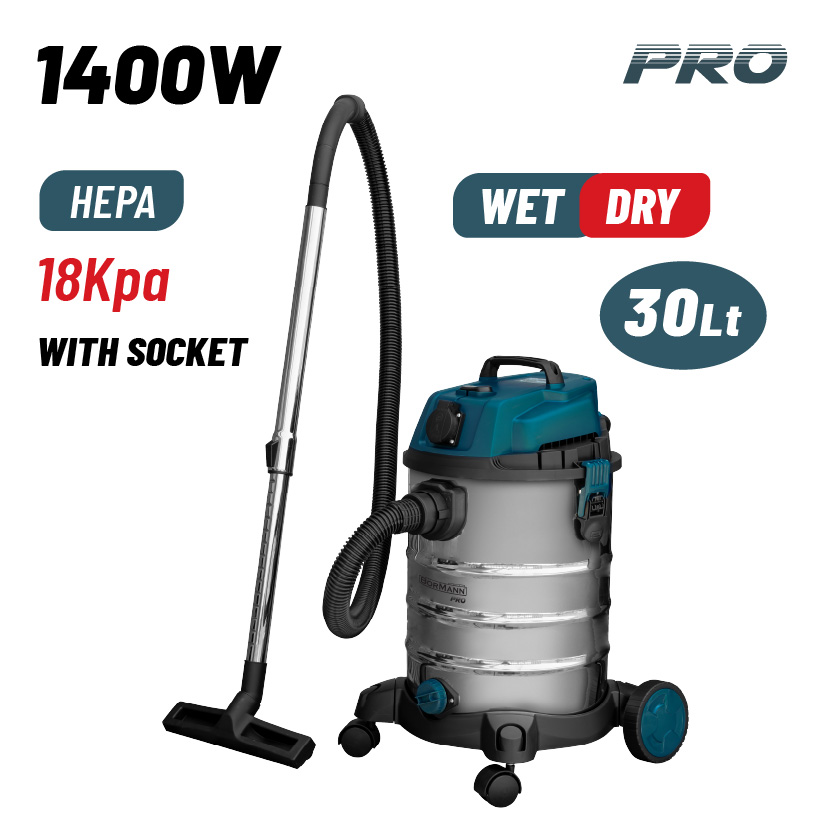 BORMANN Pro BVC3410 Σκούπα Υγρών-Στερεών 1400W - Photo 1