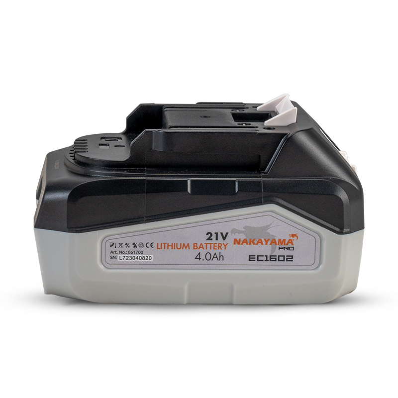 NAKAYAMA Pro EC1602 Μπαταρία 21V, 4.0Ah για EC1600, EC1620, EC1630 - Photo 2