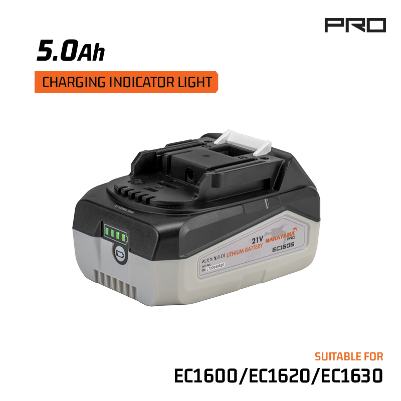 NAKAYAMA Pro EC1606 Μπαταρία 21V, 5A για EC1600, EC1620, EC1630 - Photo 1