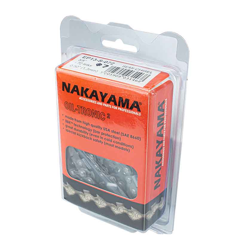 NAKAYAMA Pro EP13-S-072 Αλυσίδα 3/8" (.050") 1,3mm 72 Οδηγοί - Photo 1
