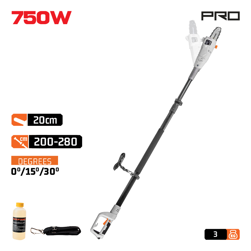 NAKAYAMA Pro ES7250 Κονταροπρίονο Ηλεκτρικό 750W - Photo 1