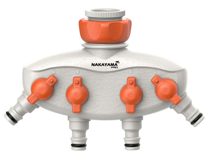 NAKAYAMA Pro GH9055 Διανομέας 4 Εξόδων,2 Υλικών - Photo 1