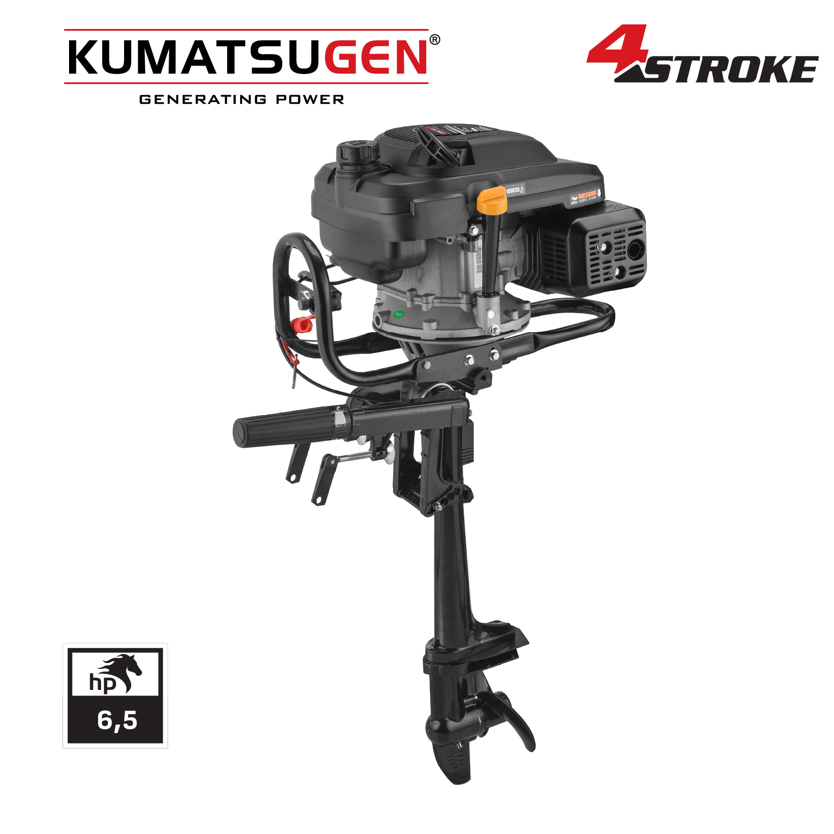 KUMATSUGEN GM2500 Εξωλέμβια Μηχανή Τετράχρονη 6,5Hp Προπέλα Φ200mm - Photo 1