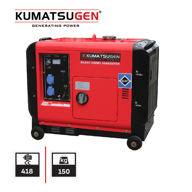KUMATSUGEN GP8000MA Γεννήτρια Πετρελαίου 6.6Kva - Photo 1