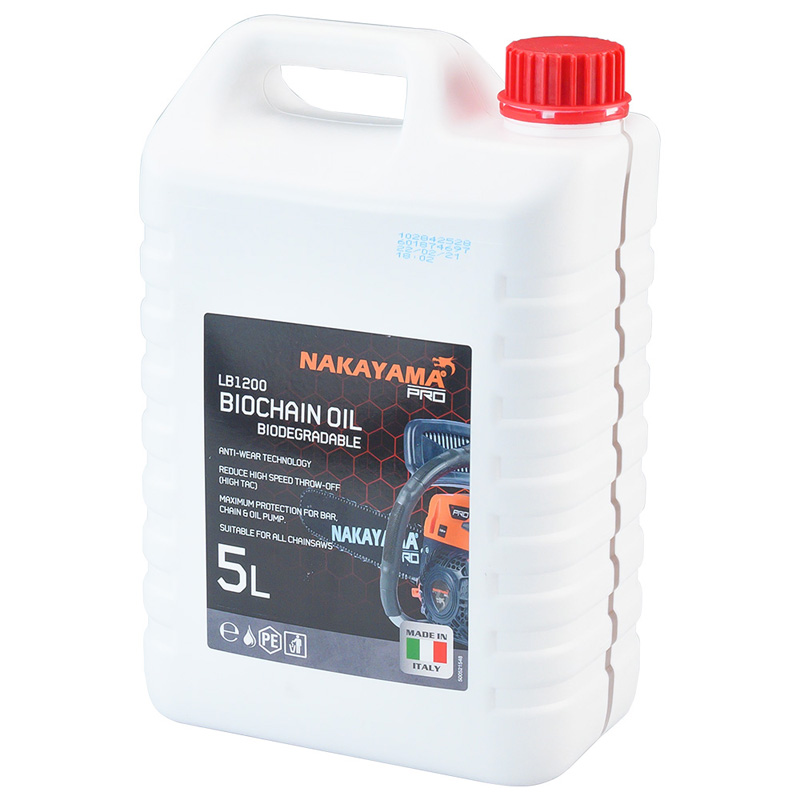 NAKAYAMA Pro LB1200 Λάδι Αλυσίδας Βιοδιασπώμενο 5L - Photo 1