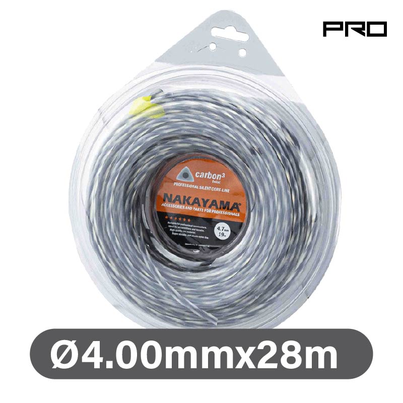 NAKAYAMA Pro NC1002 Μεσινέζα Carbon3 Twist 4.00mm-28m - Photo 1
