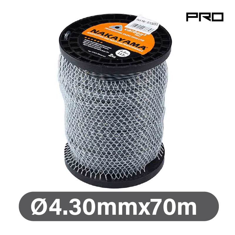 NAKAYAMA Pro NC1006 Μεσινέζα Carbon3 Twist 4.30mm-70m - Photo 1