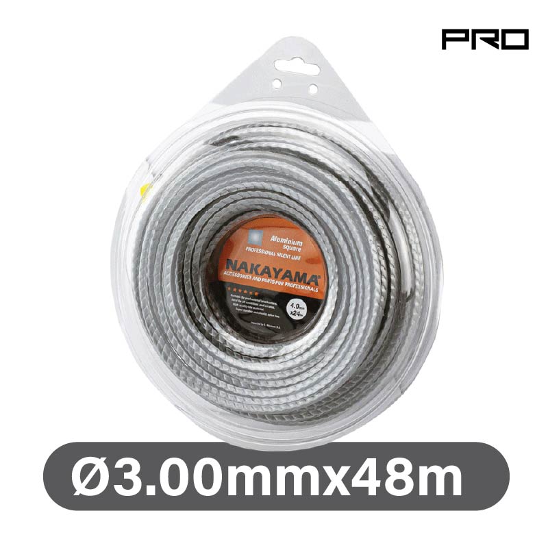 NAKAYAMA Pro NC1013 Μεσινέζα Aluminium Square 3.00mm X 48m - Photo 1
