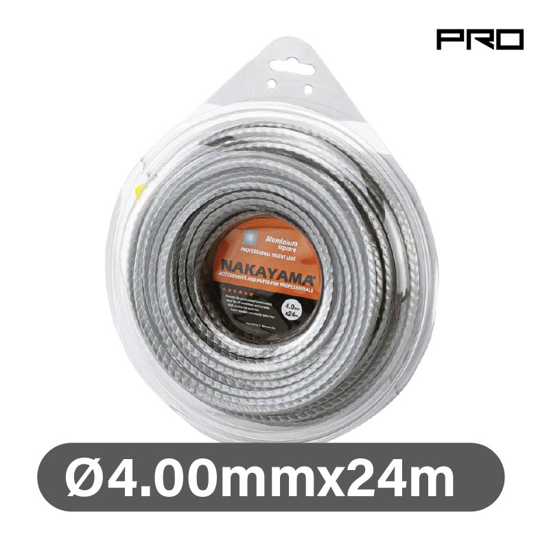 NAKAYAMA Pro NC1015 Μεσινέζα Aluminium Square 4.00mm X 24m - Photo 1