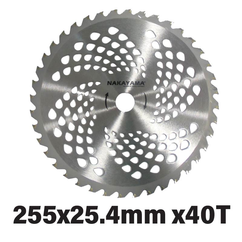 NAKAYAMA PB700 Δίσκος Θαμνοκοπτικού Διαμαντέ 255mm,40 Δόντια - Photo 1