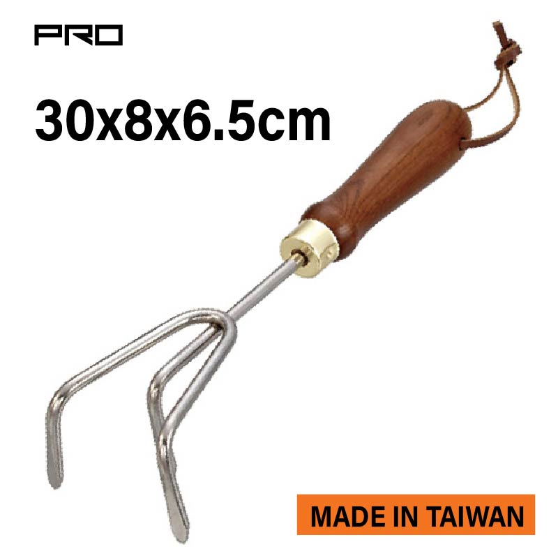 NAKAYAMA Pro SSF511 Καλλιεργητής Ανοξείδωτος με Ξύλινη Λαβή και Δερμάτινο Λουράκι - Photo 1