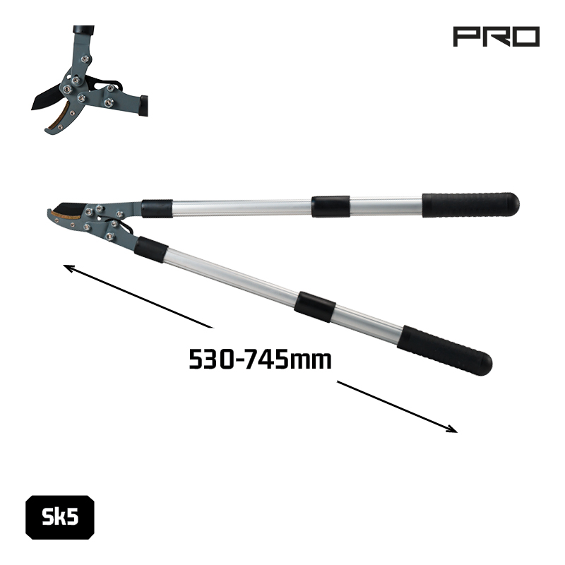 NAKAYAMA Pro SSF521 Ψαλίδι Κλάδου με Λαβή Τηλεσκοπική 530-745mm - Photo 1