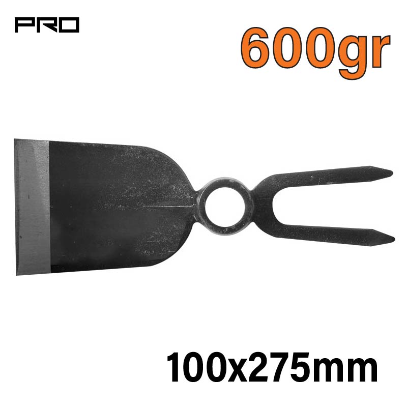 NAKAYAMA Pro SSF635 Σκαλιστήρι Τετράγωνο με Δίχαλο 100*275mm - Photo 1
