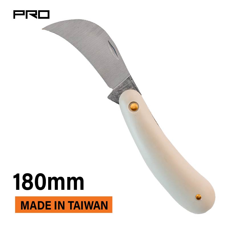 NAKAYAMA Pro SSF910 Μαχαίρι Κλάδου 180mm με Κυρτή Αναδιπλούμενηυ Λάμα Japanese Stainless Steel 440A - Photo 1